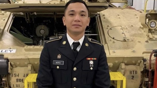Private Mejhor Morta, 26, was found dead near a lake in the vicinity Fort Hood Tuesday.