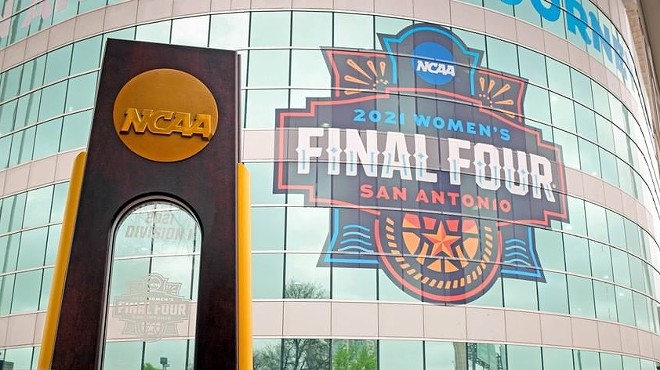 The NCAA held its 2021 women's basketball tournament in San Antonio this spring.