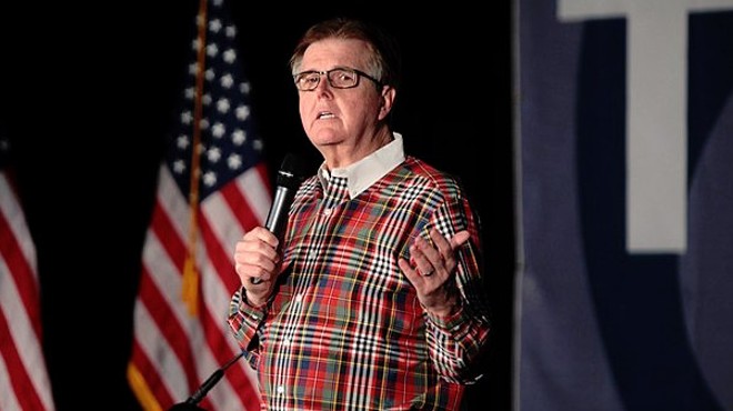 Lt. Gov. Dan Patrick's grasp of how academic freedom works is apparently no better than his grasp of how to select tasteful shirts.