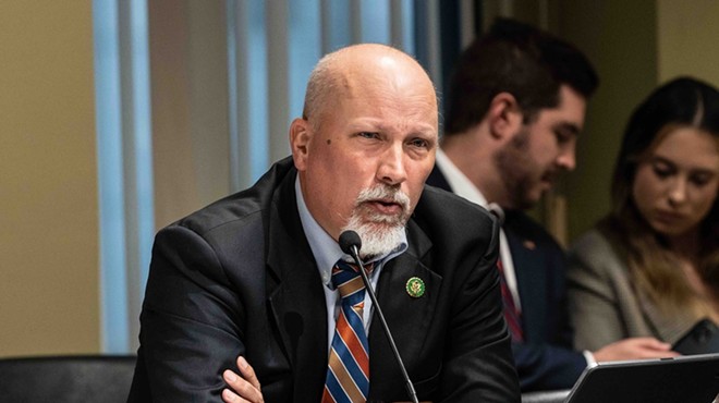 Congressman Chip Roy speaks during a House Judiciary Committee field hearing.