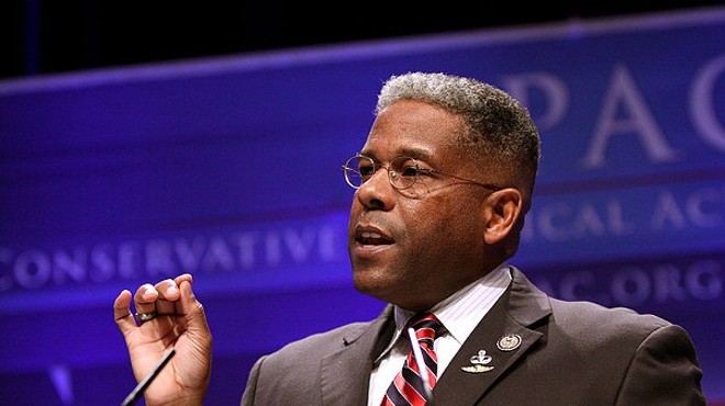 Allen West has repeatedly butted heads with the Texas GOP during his time as chairman.