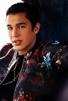 Austin Mahone, from the cover of 'The Secret'