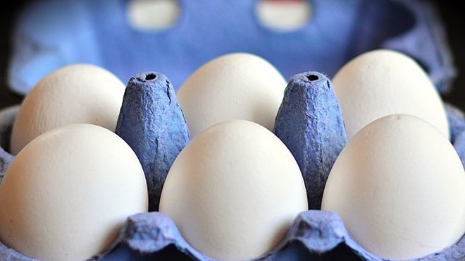 The average price for a carton of eggs was up 60% in December from the year prior.