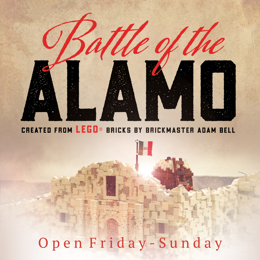 Battle of the Alamo in LEGO Bricks