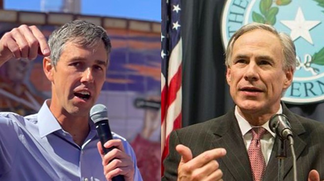 Beto O'Rourke and Gov. Greg Abbott have opposing views when it comes to legalizing cannabis in the state.