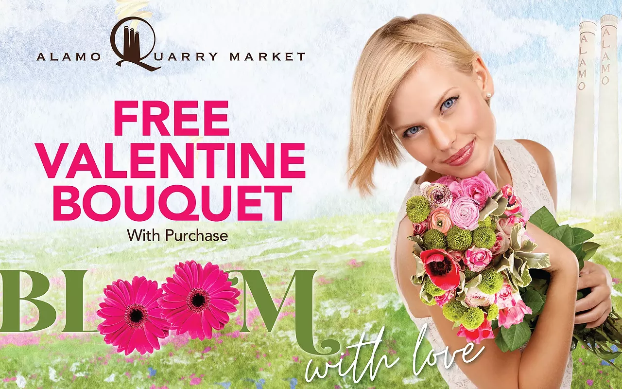 Image: Bloom with Love - Free Valentine Bouquets