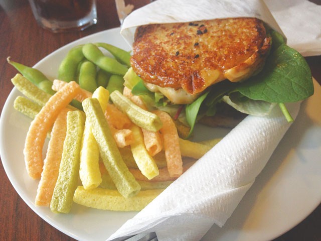 Café Green Tea serves up Japanese-influenced lunch fare in the Medical center area. The brown rice burger (with chicken or veggies) is a must-have. - Lauren W. Madrid