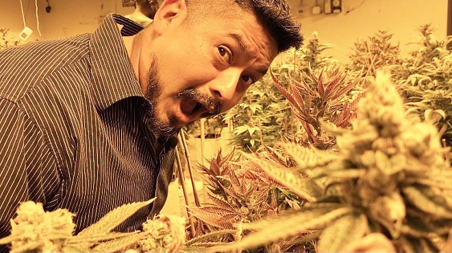 San Antonio chef Edward Villarreal visits one of Denver's top dispensaries to procure product for a multi-course cannabis-infused dinner.