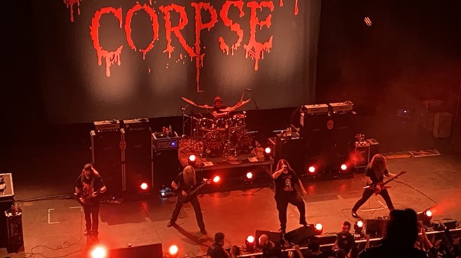 Cannibal Corpse deliver on the brutality at the Aztec Theatre.