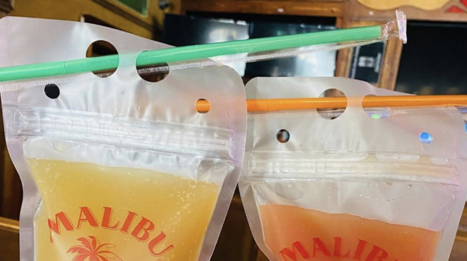 Calahan’s Pub is offering $5 Rum Punch and Blue Hawaiian cocktails to-go.