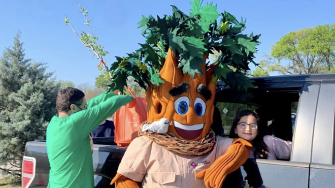 San Antonio Parks and Recreation Department's new tree mascot, Parker, will make its debut at Jammin' Jams.