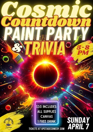 Cosmic Countdown Paint Party and Trivia