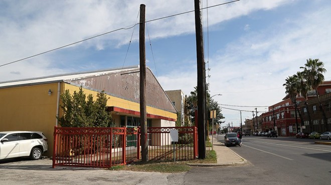 This property at 1334 S. Flores St. is part of a planned mixed-use development.