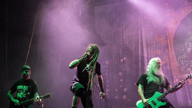 Lamb of God frontman Randy Blythe knows how to command a crowd.