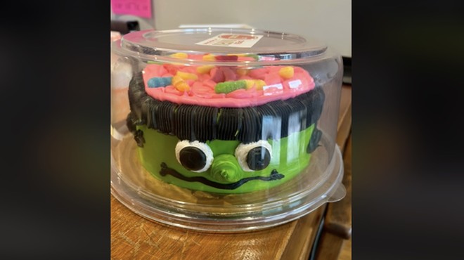 Many in the comments section wrote that this Frankenstein cake appeared to be sporting an Edgar, a bowl-style haircut popular among some South Texas youths.