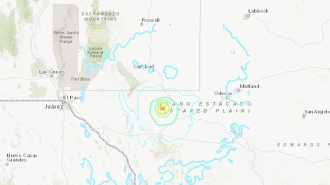 Wednesday's 5.3 magnitude earthquake originated in West Texas near the Reeves and Culverson County Line, according to the USGS.