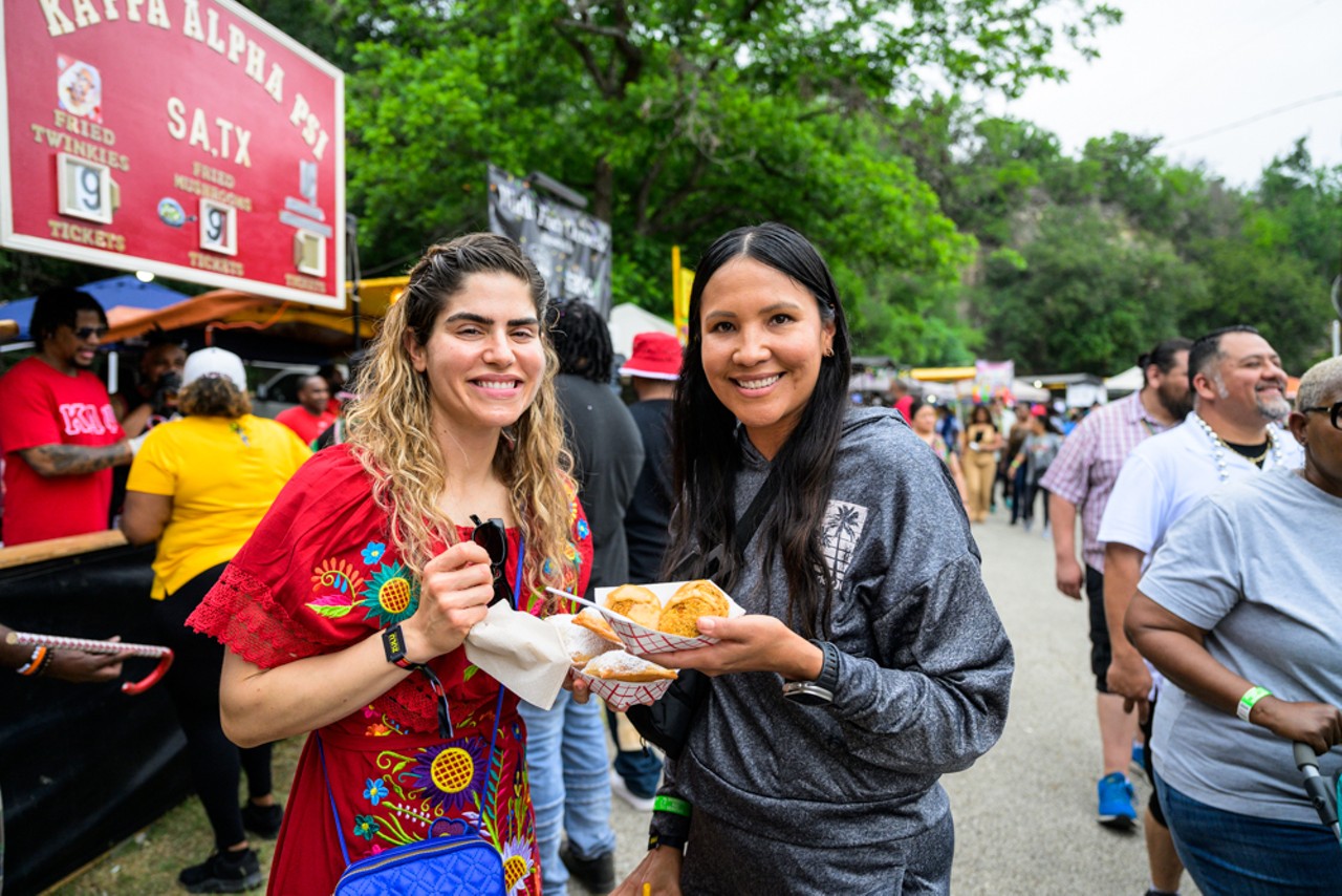 Everyone we saw at spicing things up at Taste of New Orleans 2024