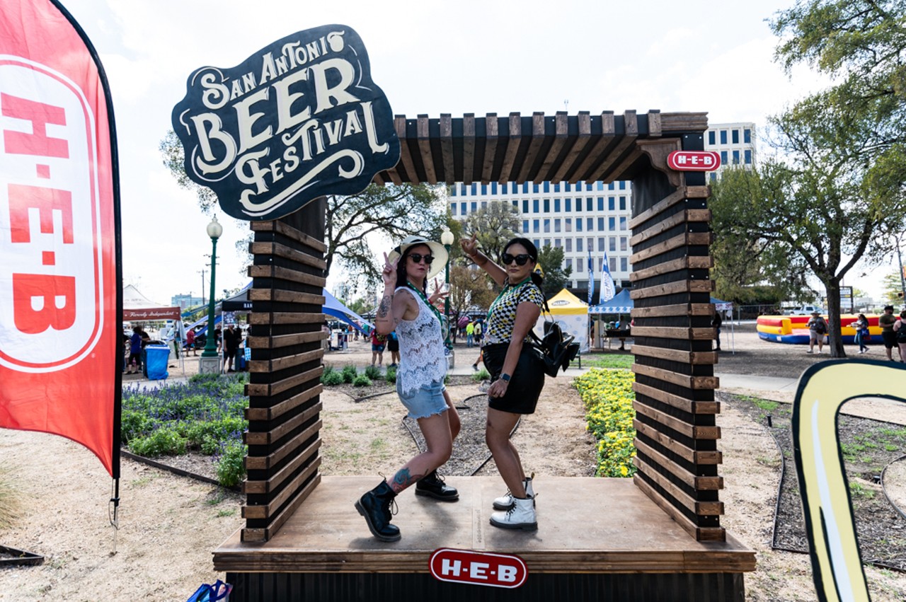 Everyone we saw having fun at the 2022 San Antonio Beer Festival San