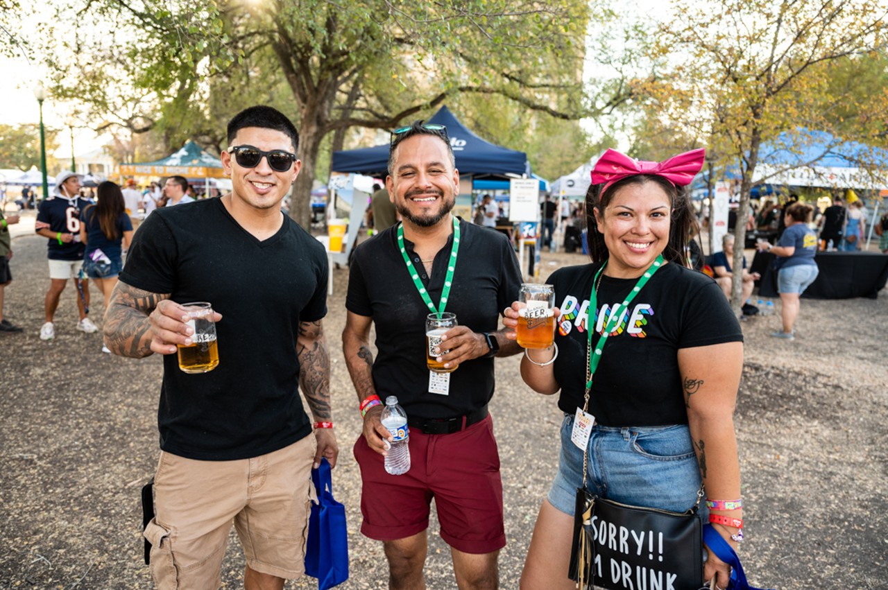 Everyone we saw having fun at the 2022 San Antonio Beer Festival San