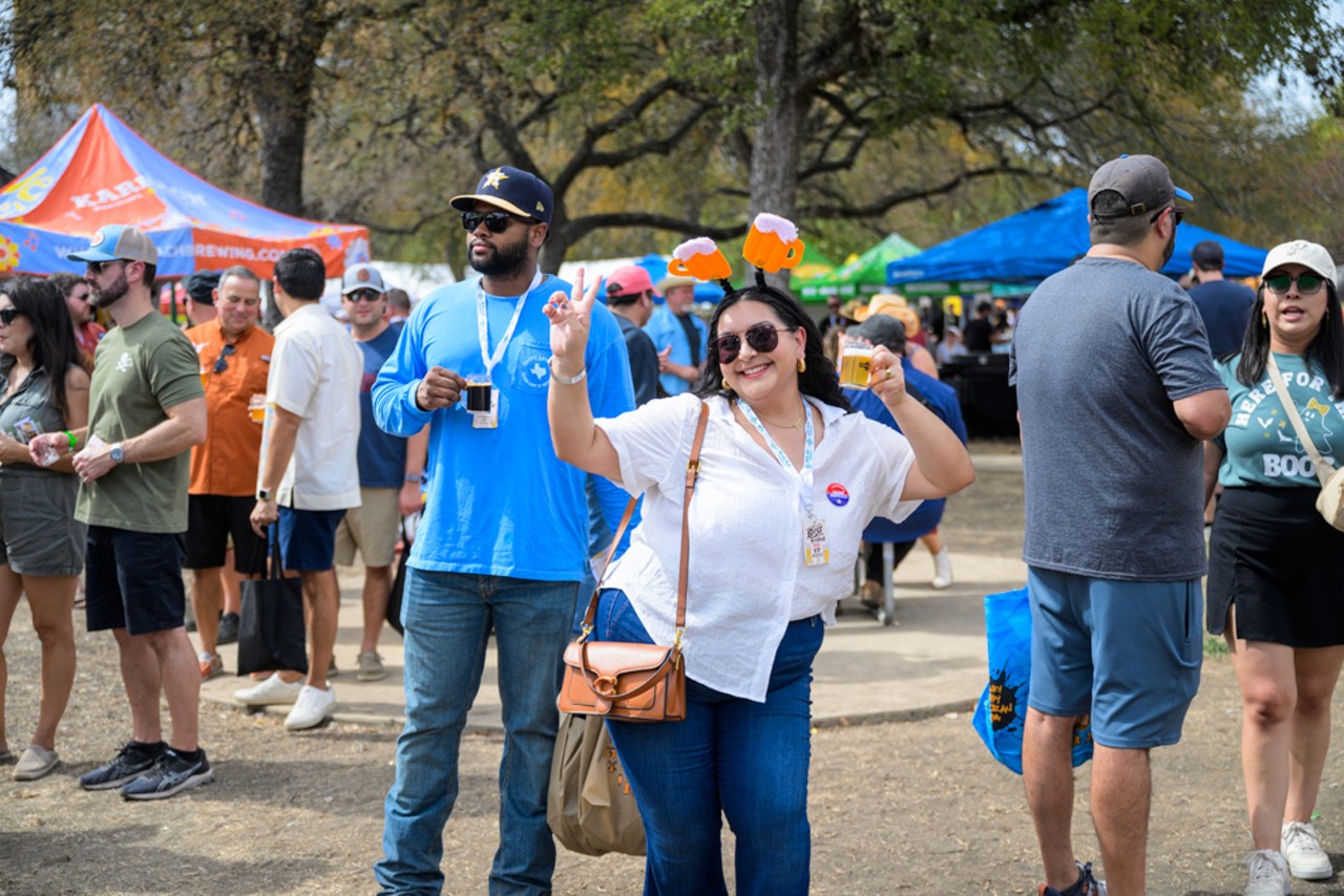 Everyone we saw having fun at the 2023 San Antonio Beer Festival San