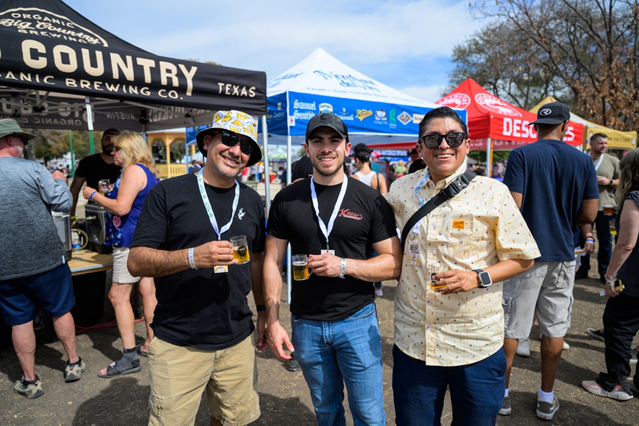 Everyone we saw having fun at the 2023 San Antonio Beer Festival San