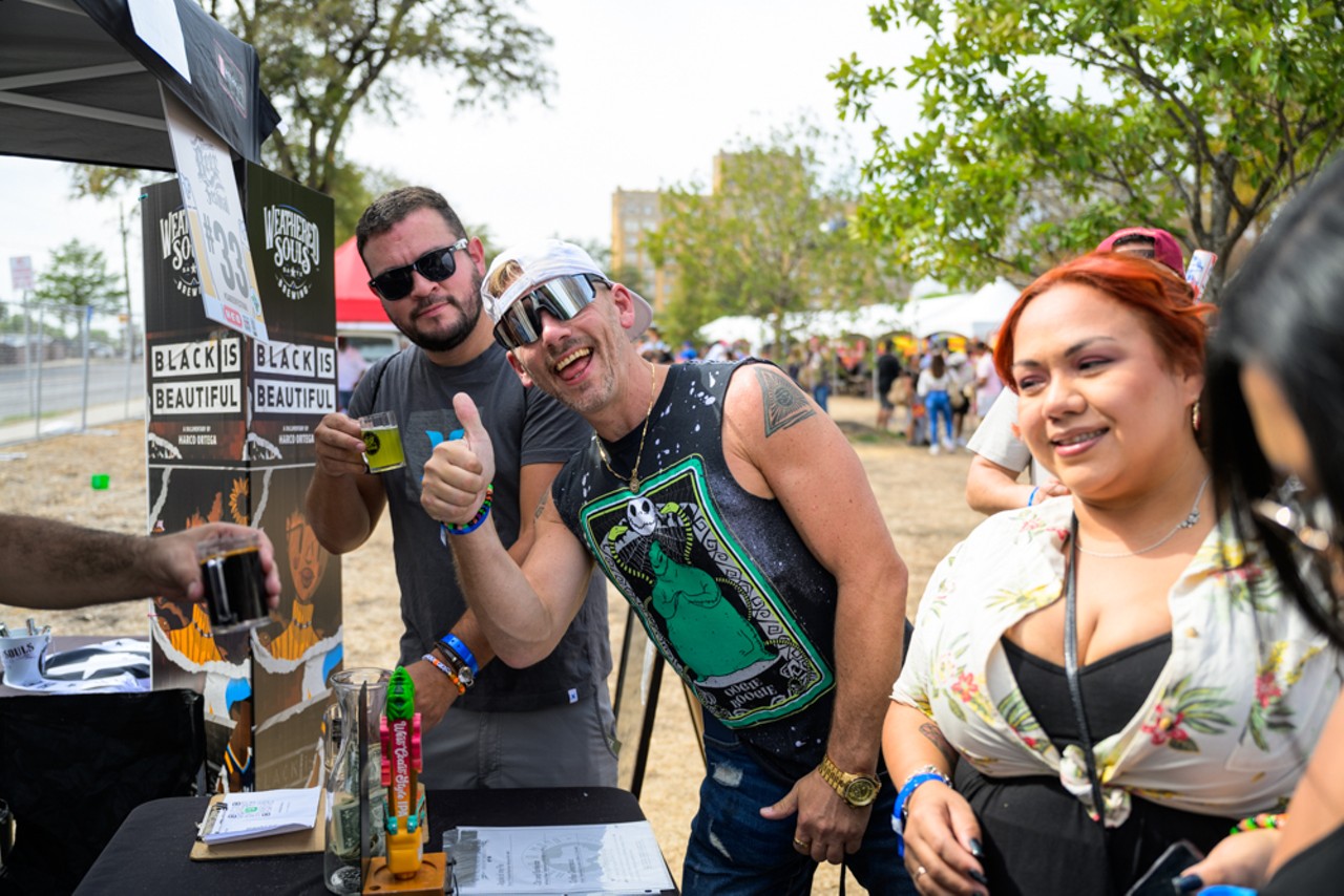 Everyone we saw having fun at the 2023 San Antonio Beer Festival San