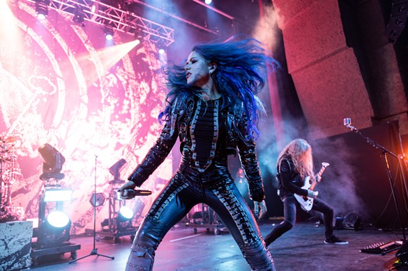 Everything we saw as Arch Enemy and Behemoth blew away San Antonio's Aztec Theatre