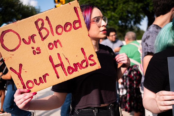 Everything we saw as people in San Antonio turned out Tuesday in support of abortion rights