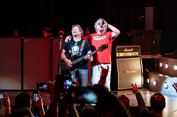 Everything we saw as Sammy Hagar and the Circle played San Antonio's Aztec Theatre
