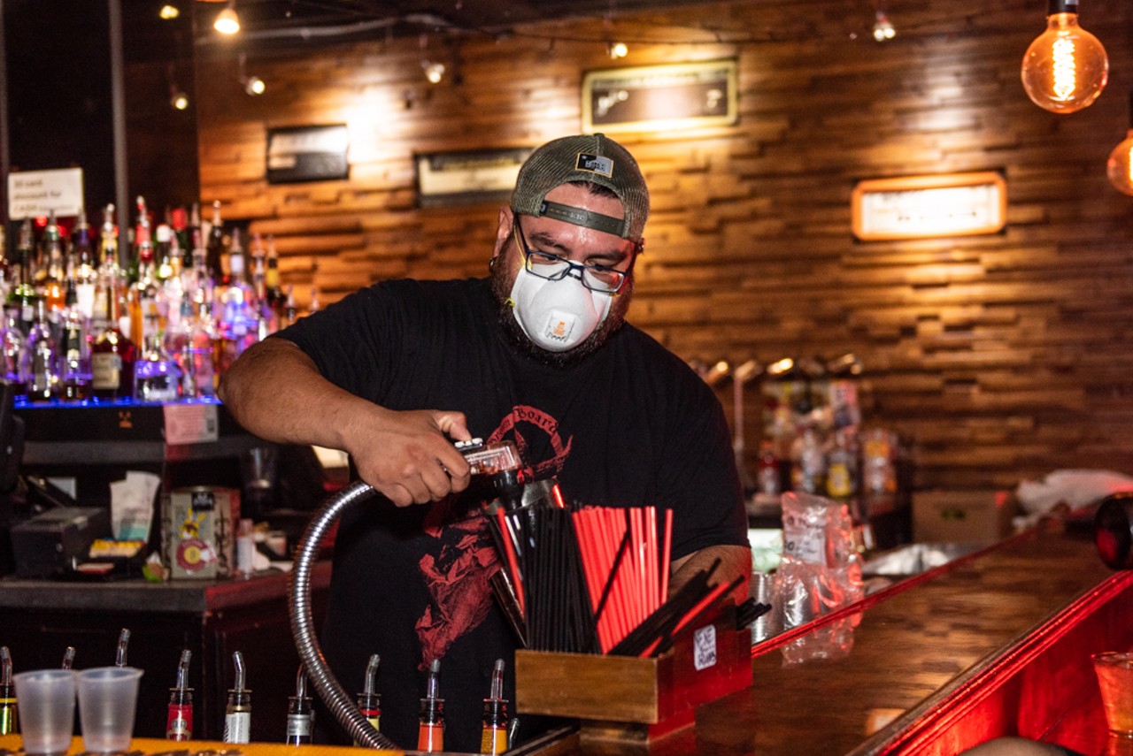 Everything We Saw as San Antonio Bars Reopened on Friday