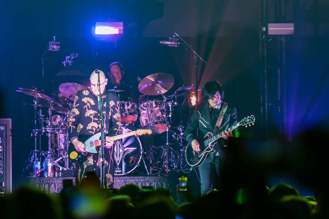 Everything we saw as Smashing Pumpkins played the first show at San Antonio's Tech Port Center