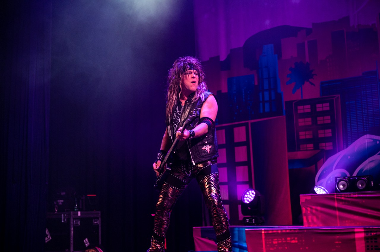 Everything we saw as Steel Panther brought its tongue-in-cheek hair metal to San Antonio