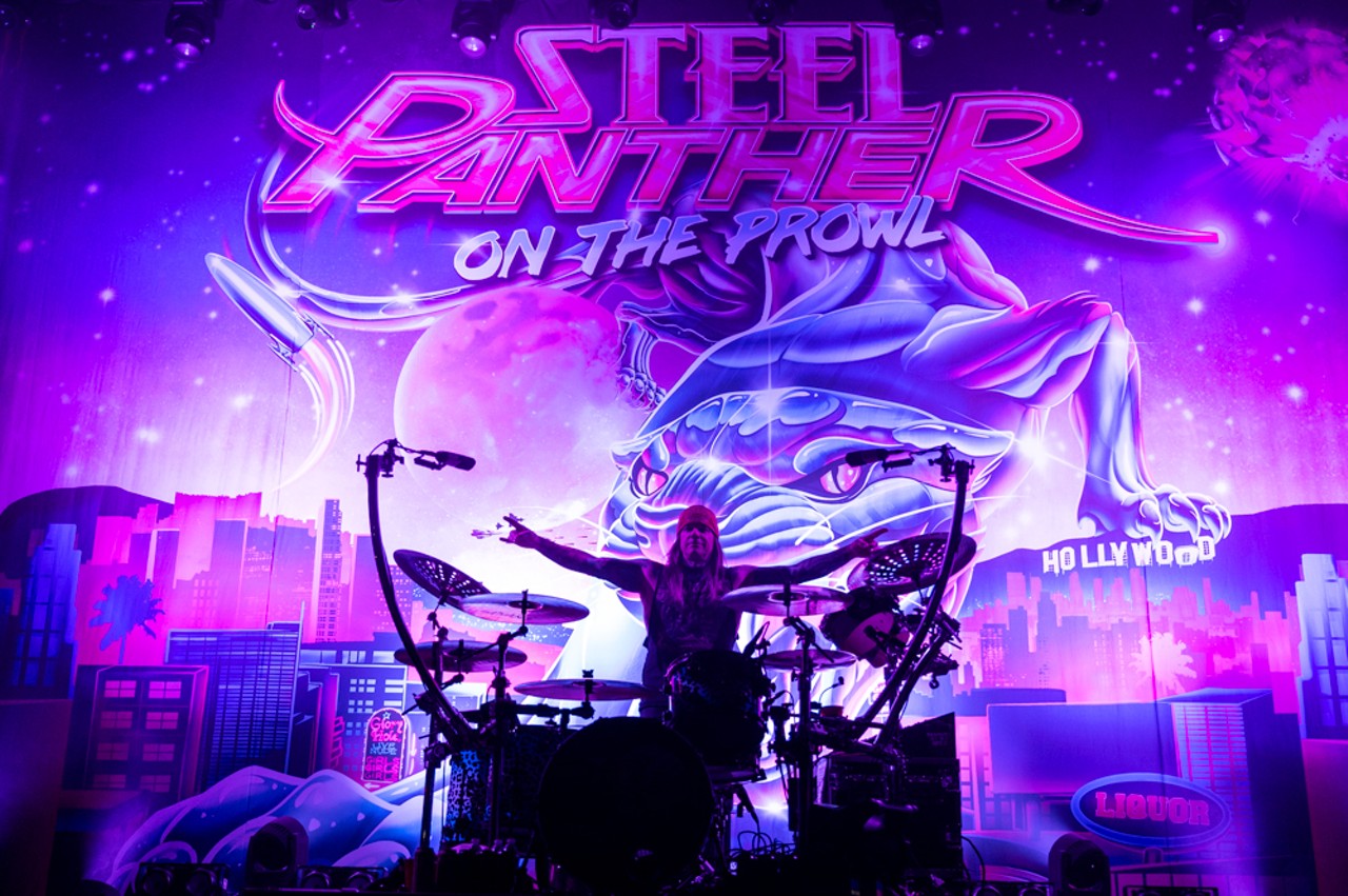 Everything we saw as Steel Panther brought its tongue-in-cheek hair metal to San Antonio