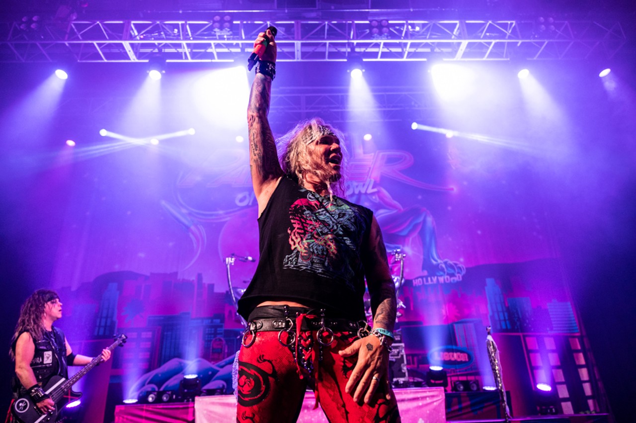 Everything we saw as Steel Panther brought its tongue-in-cheek hair metal to San Antonio