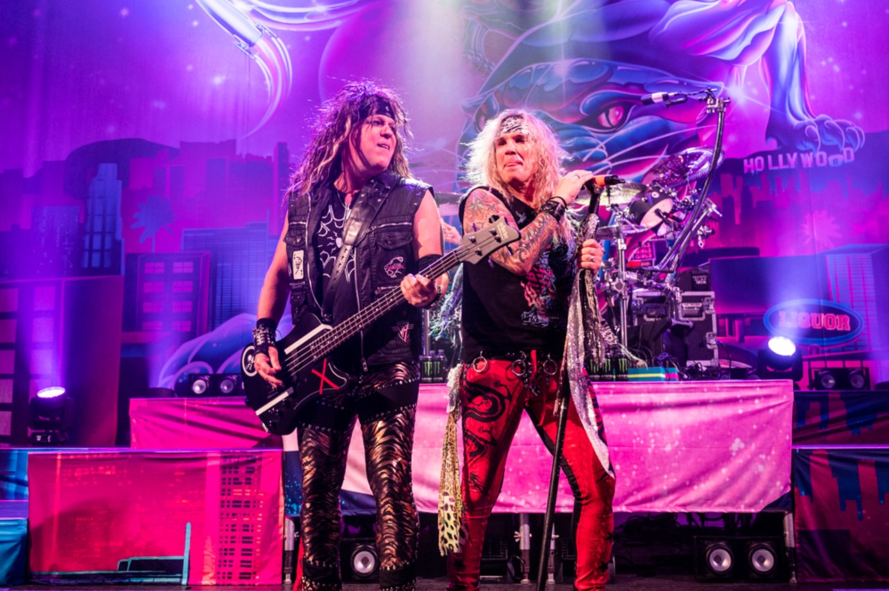 Everything we saw as Steel Panther brought its tongue-in-cheek hair metal to San Antonio