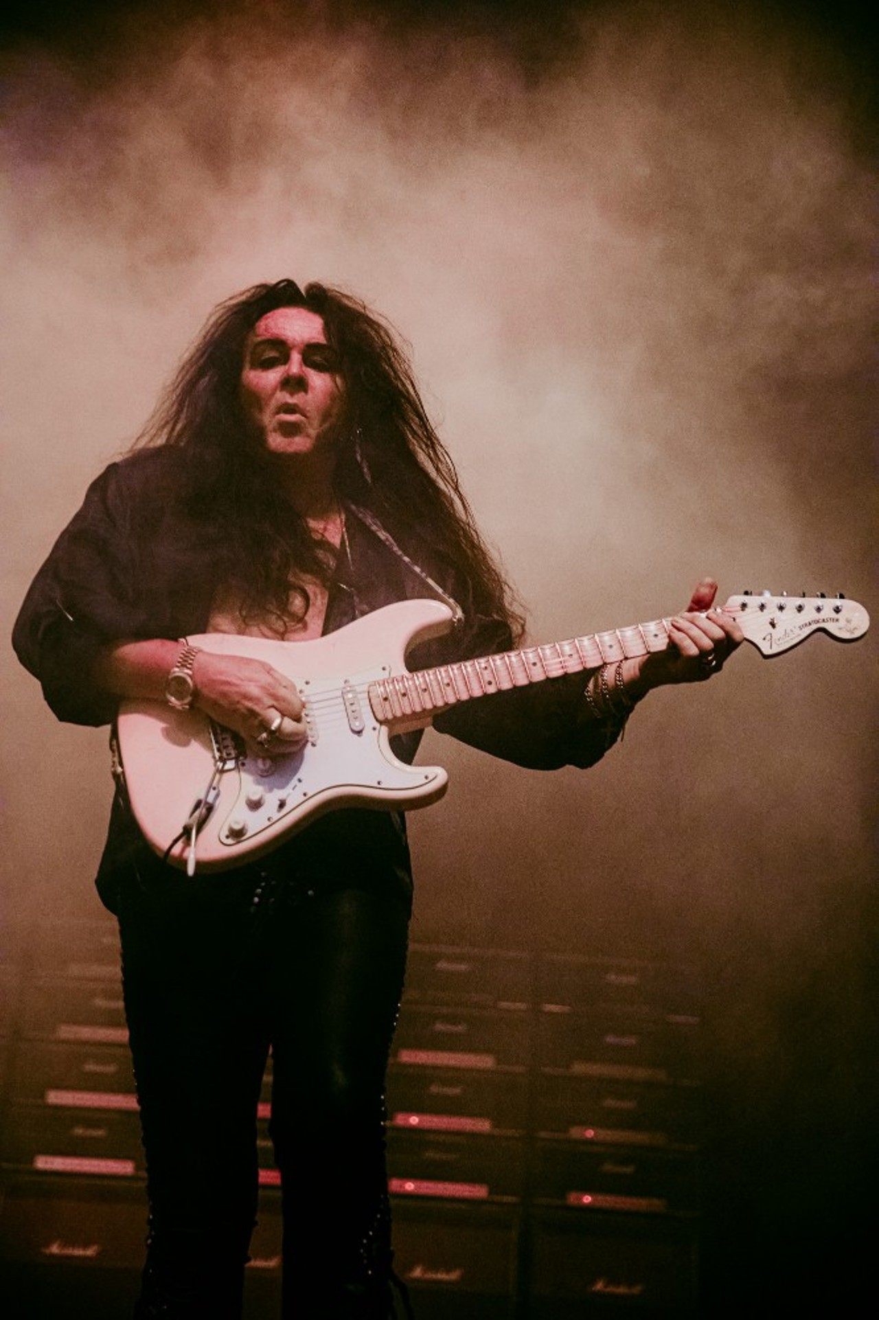 Everything we saw as Yngwie Malmsteen dazzled San Antonio with his guitar mastery