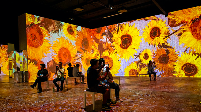 Everything we saw at the sneak preview of San Antonio's Immersive Van Gogh exhibit