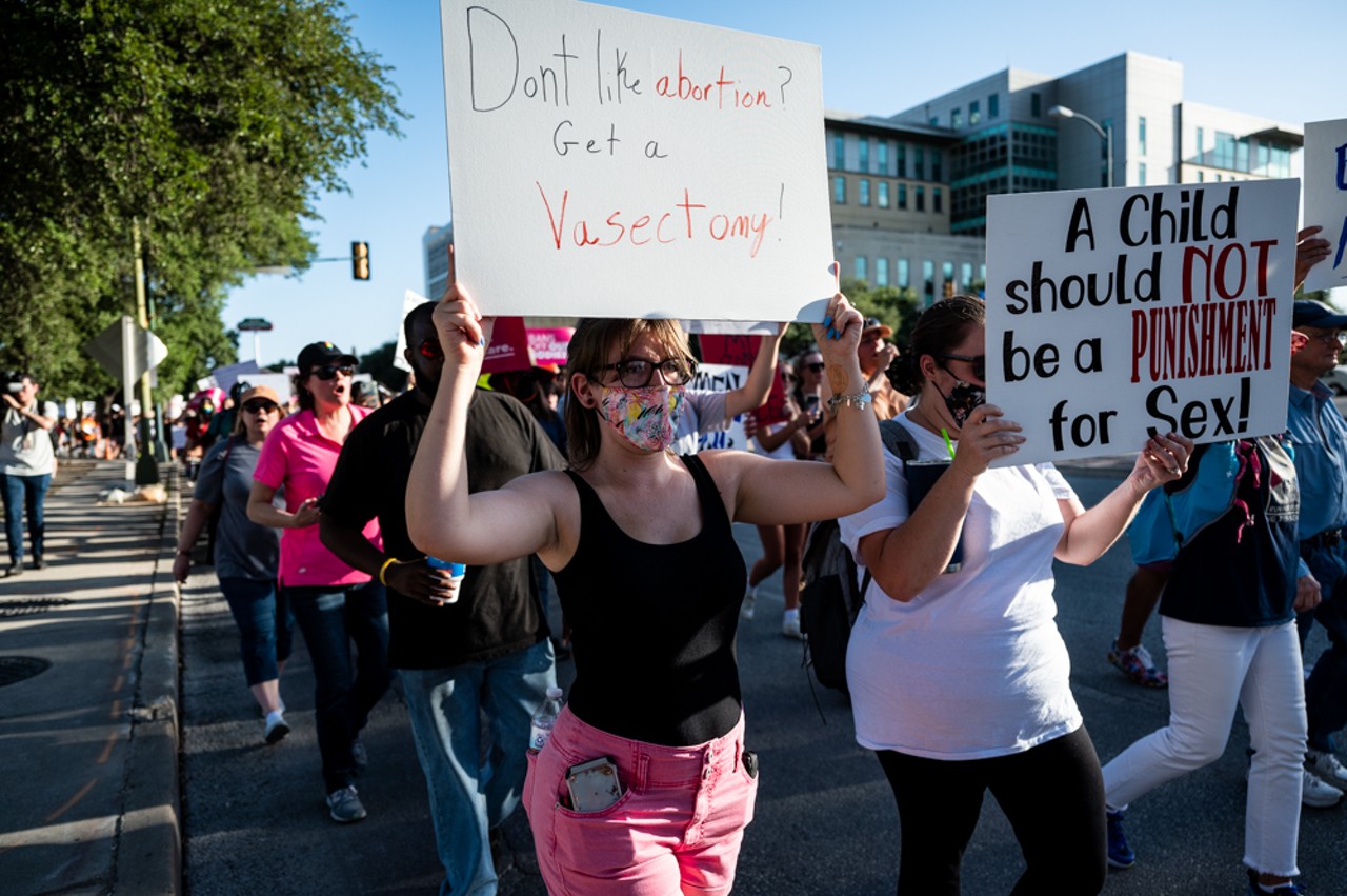 Everything we saw in San Antonio as people protested the Supreme Court's reversal of Roe v. Wade