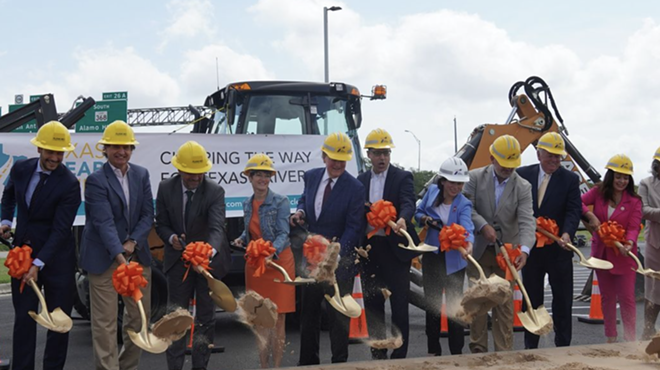 The groundbreaking of the new project at I-35 Northeast Expansion occurred Wednesday.