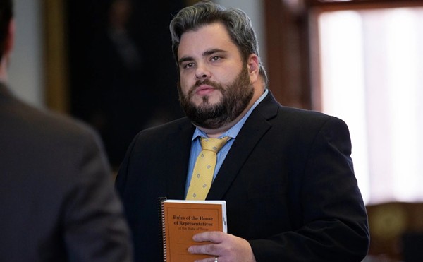 Former state Rep. Jonathan Stickland, R-Bedford, on the Texas House floor on May 21, 2019.