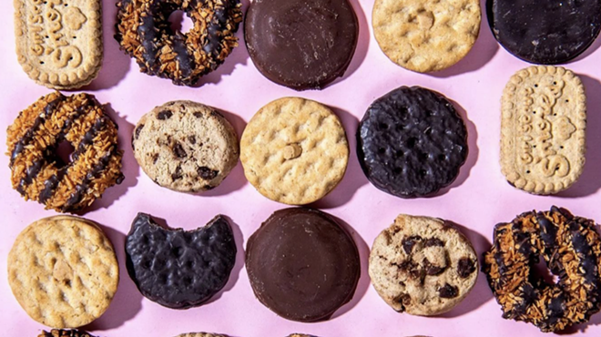 Popular Girl Scout Cookies include Thin Mints and Do-si-dos.