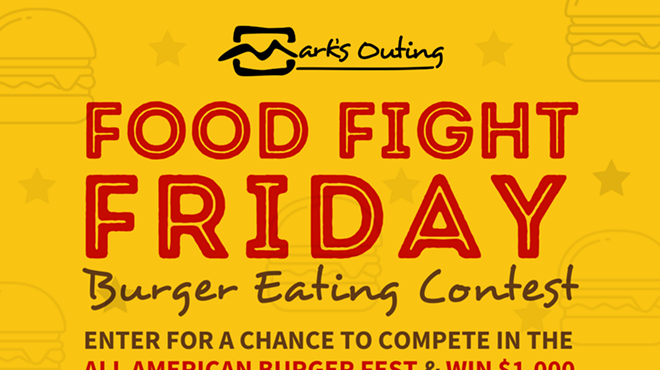 Food Fight Friday: Burger Eating Contest