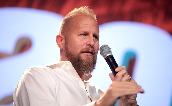 Brad Parscale speaks during a Florida conference for conservatives.