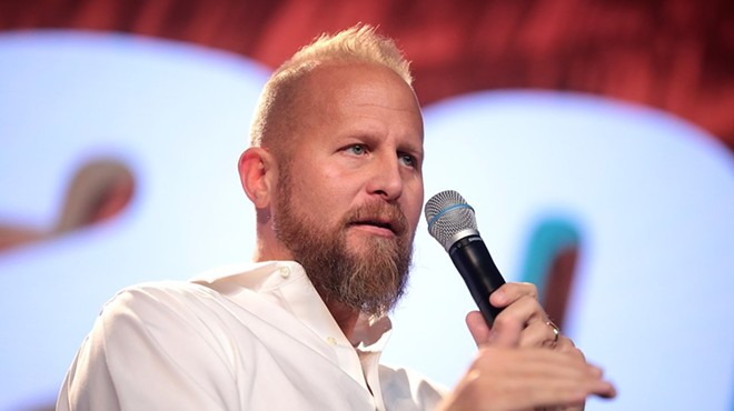 Brad Parscale speaks during a Florida conference for conservatives.