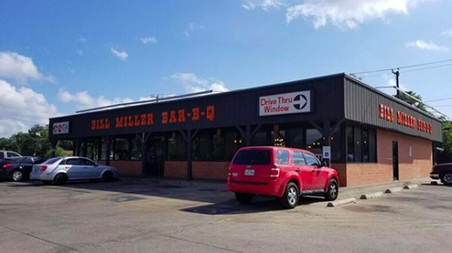 Bill Miller Bar-B-Q operates 77 restaurants in San Antonio, Corpus Christi and Austin.