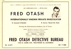 Fred Otash's Noir: Sex, Murder & Hollywood Confessions