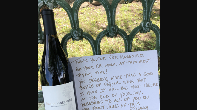 Texas Hill Country Winery Sends Free Bottles of Vino to Frontline Workers During the Pandemic (2)