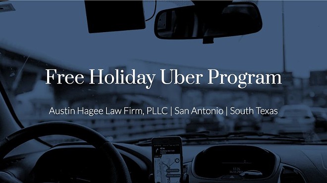 Free Holiday Uber Program Presented by Austin Hagee Law Firm