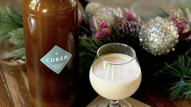 Cured at Pearl is now serving up Cajeta EggNog.