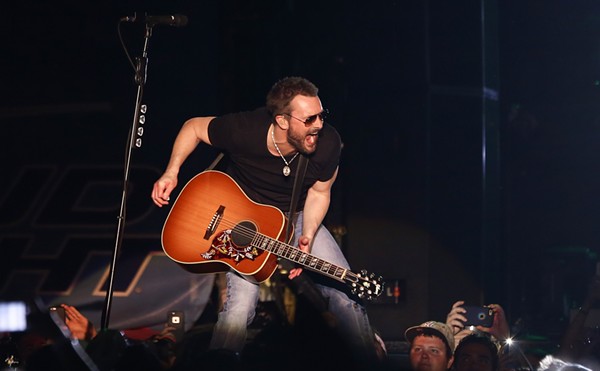 Singer Eric Church performs onstage at the Runaway Country Music Fest in Kissimmee, Florida.
